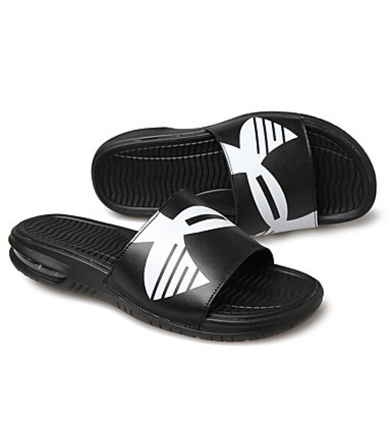 Men's Slippers Casual/Beach/Home Fashion Synthetic Leather Slip-on Shoes Slide Sandals 39-44  