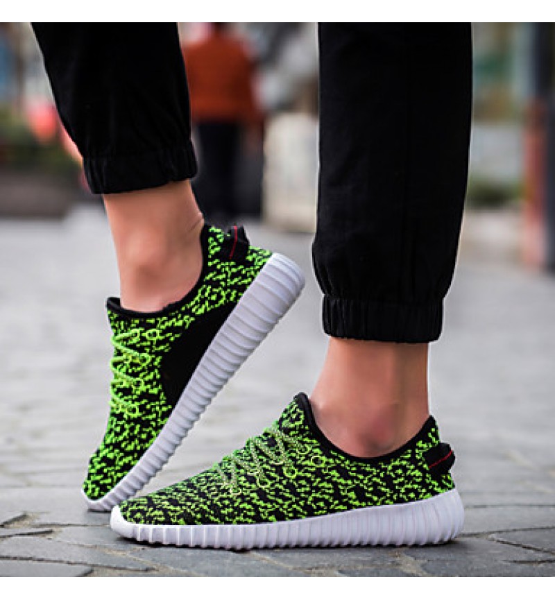 Running Women's/Men's/Lovers' Canvas Platform Platform / Creepers / Comfort Athletic Shoes Outdoor / Athletic / Casual Black